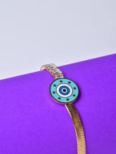 Evil Eye Chain Bracelet (Anti -Tarnish)