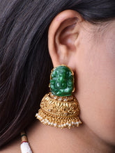 Luxe Ganeshvardhan Elephantine Set (Temple Jewellery)