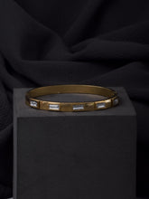 Rectangular Radiance Adjustable  Bracelet (Anti -Tarnish)