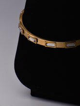 Rectangular Radiance Adjustable  Bracelet (Anti -Tarnish)