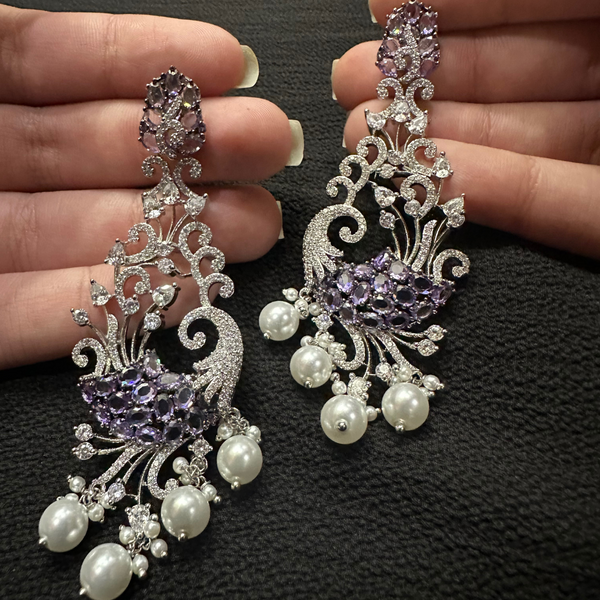 Royal Plume Earrings