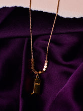 Luxe Golden Bricklet Chain