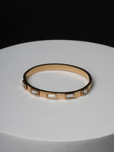 Rectangular Radiance Adjustable  Bracelet (Anti -Tarnish)