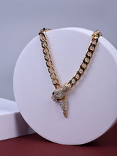 Zirconia Serpent Queen Chain