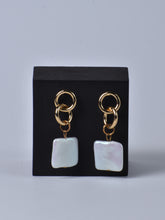 Luxe Cascading Square Glam Earrings