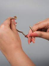 Sleek Nail Adjustable Bracelet (Anti -Tarnish)