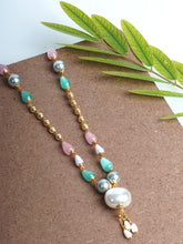 Precious Pearl & Gold Plated Beads Mala