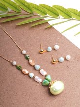 Pearls & Beads Pendent Set