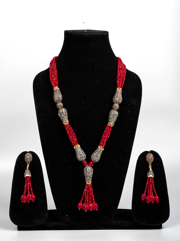 Glam Zircona Lotus Red Mala