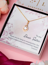 Luxe Dazzling Droplet Zircona Pendant Gift For Sister as Friend