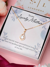 Luxe Dazzling Droplet Zircona Pendant Gift For Mother