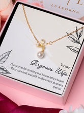 Luxe Pearlescent Leaf Trio Pendant Gift For Girl Friend