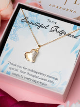 Luxe Zircona Heartbeat Pendant Gift For Girlfriend