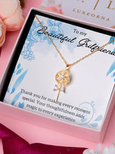 Luxe Twirl Motion Pendant Gift For Girl Friend