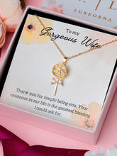 Luxe Twirl Motion Pendant Gift For Wife