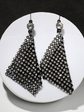 Black Feather light Earring