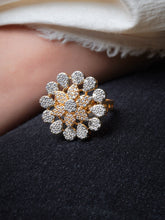 Floral Zircona Ring