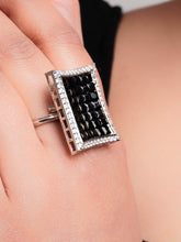 Black Crystal  Ring