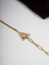 Triangle Chain Bracelet (Anti -Tarnish)