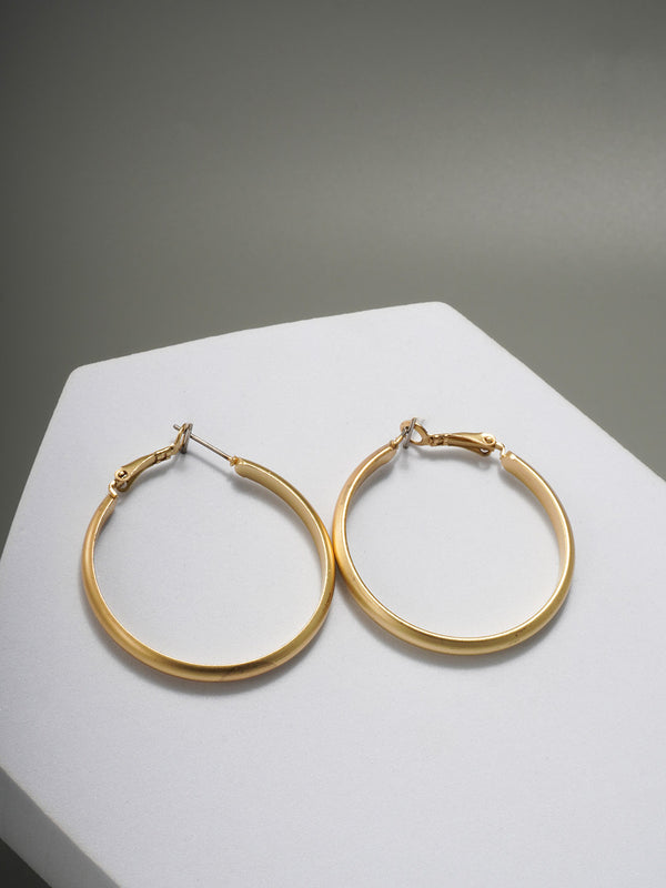 Gold Bali (Hoop) Earring (Anti -Tarnish)