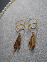 Luxe Spiral Cascade Statement Earrings