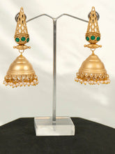 Luxe Golden Bell Jhumka Earrings