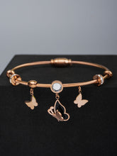 Butterfly Charm Adjustable Bracelet (Anti -Tarnish)