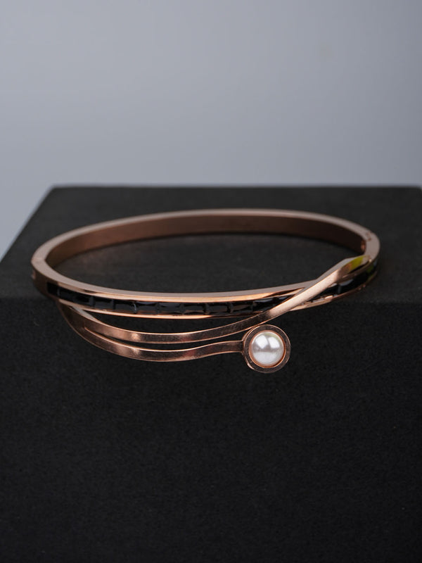 Pearl Adjustable Bracelet (Anti -Tarnish)