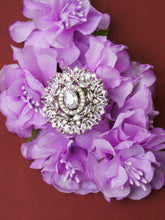 Luxe Floral One lair Zircona Ring