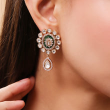 Rhombus Emerald Elegance Necklace