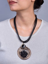 Luxe Velvet Luxe Circle Necklace