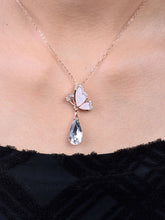 Luxe Graceful Flutter Drop Pendant