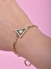 Triangle Chain Bracelet (Anti -Tarnish)