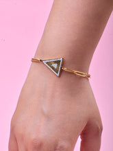 Triangle Chain Bracelet (Anti -Tarnish)