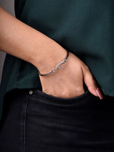 Interlock Adjustable Bracelet (Anti -Tarnish)