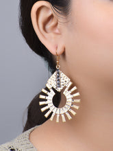 Elegant Golden Long Earring