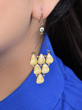 Lemon Grapes Long Earrings