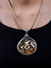 Luxe Golden Orbit Party Necklace